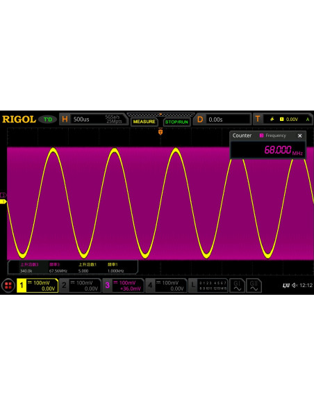Osciloscopio digital MSO8204