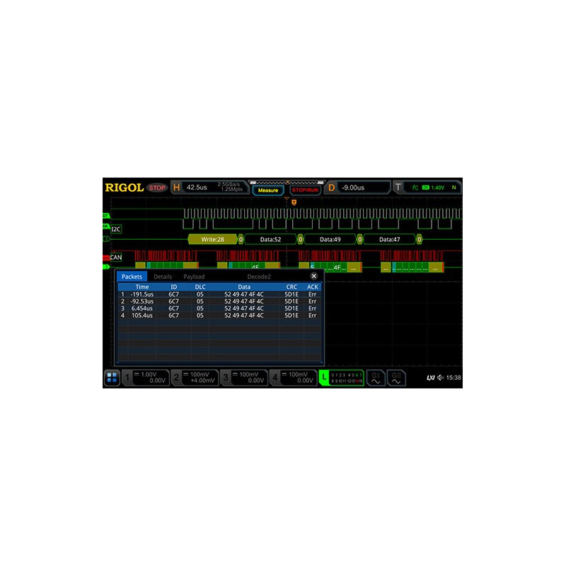 Osciloscopio digital MSO7054