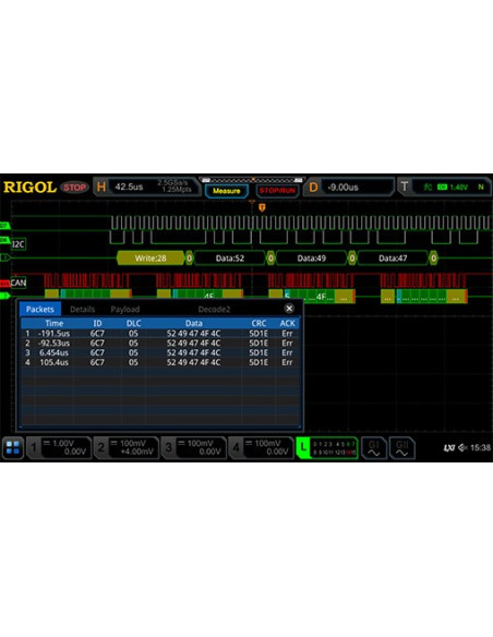 Osciloscopio digital MSO7054
