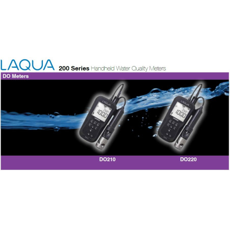 DO120K LAQUAact Kit de Medidor Portátil para Qualidade da Água