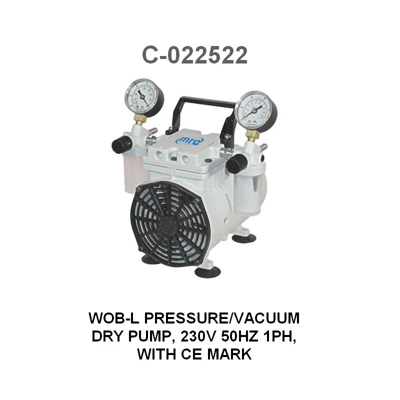Bomba de pressão / vácuo seca, 230 V 50 Hz 1Ph Wob-L