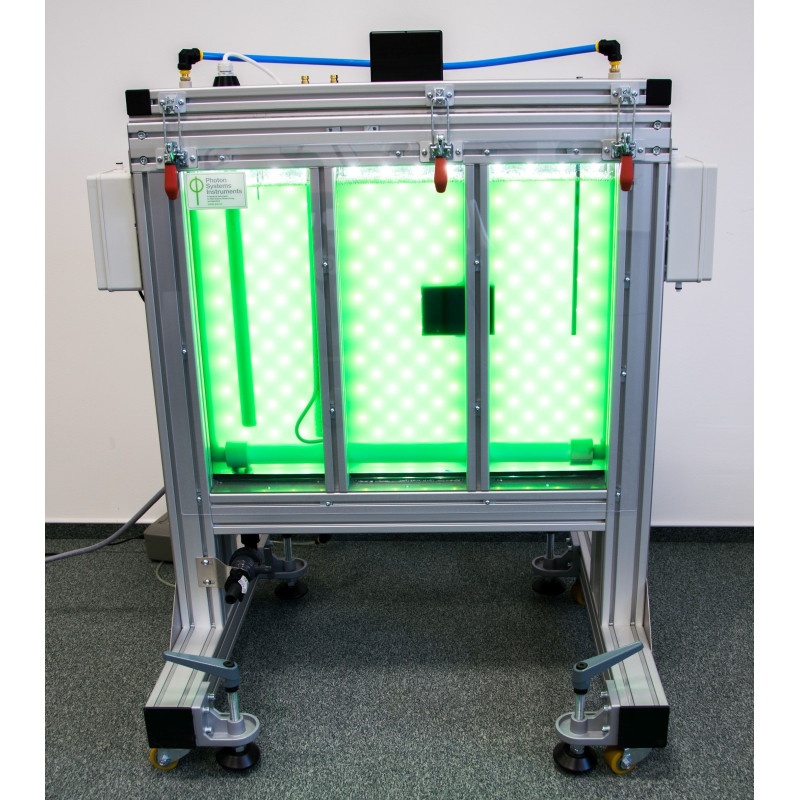 Fotobiorreatores de grande escala (volume de 25 l ou 100 l)