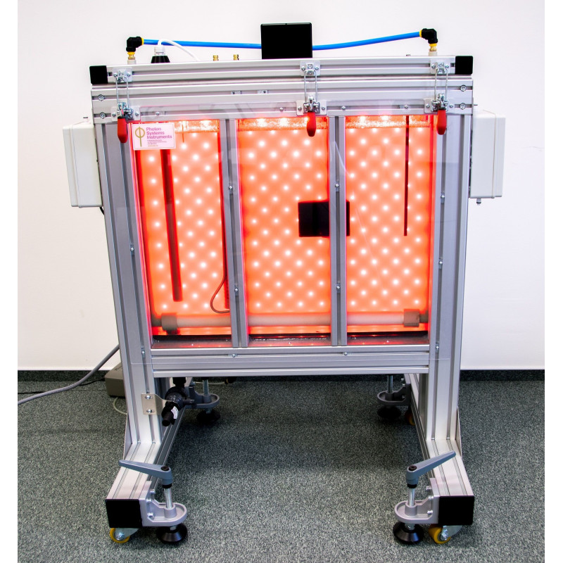 Fotobiorreatores de grande escala (volume de 25 l ou 100 l)