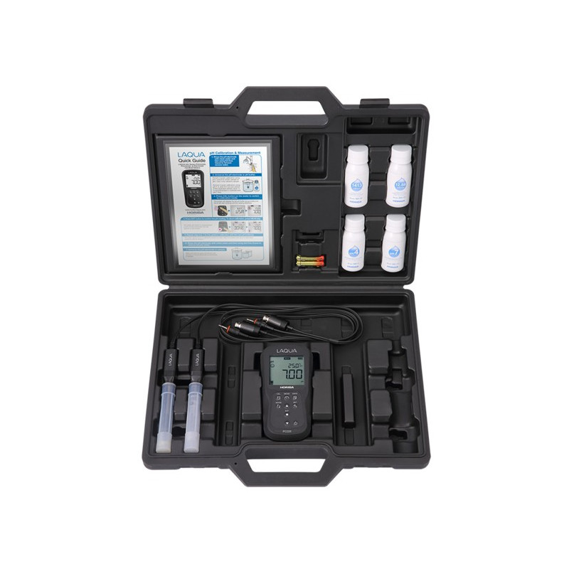 Kit Medidor de mano para Calidad de Agua Laqua AO-PC220-K