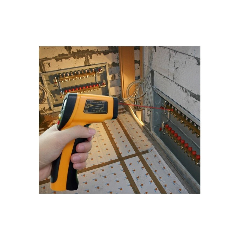 Termômetro infravermelho compacto (±2% ou ±2°C/±4°F) AO-HT-816