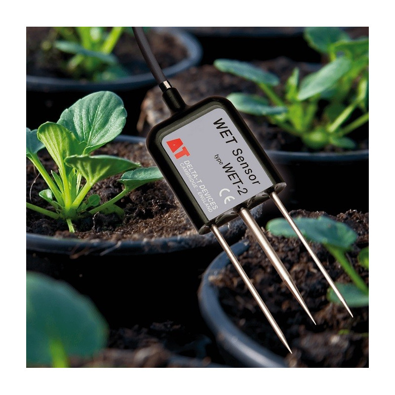 Sensor para umidade do solo, condutividade elétrica e temperatura