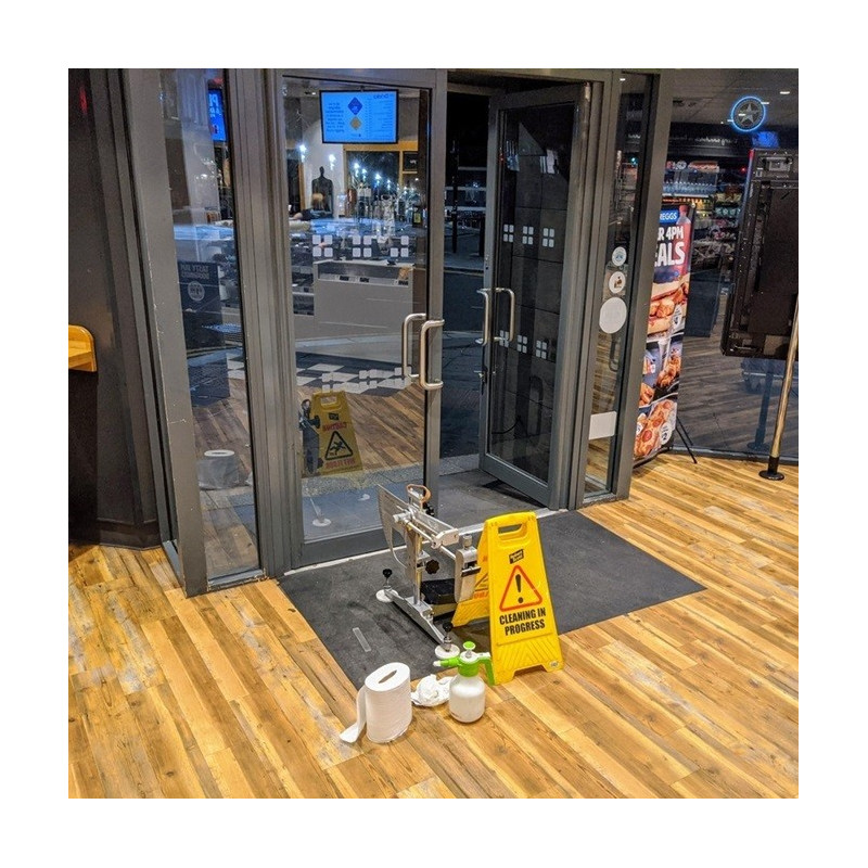 Probador de deslizamiento del piso y de resistencia al deslizamiento Skid-Tester