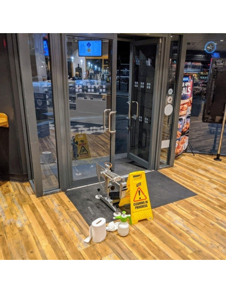 Probador de deslizamiento del piso y de resistencia al deslizamiento Skid-Tester