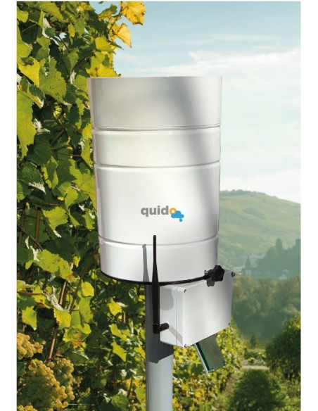 Autonomous rain gauge - 3 year battery Quido