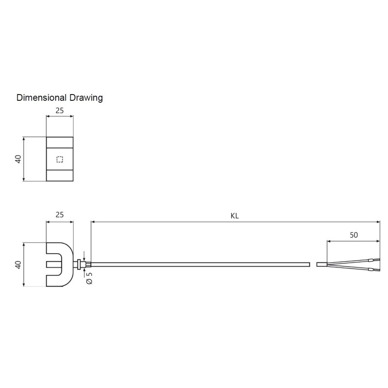 Surface Temperature Sensor - Magnetic, OF4/E