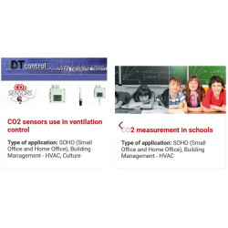 T5140 Transmissor de concentração de CO2 (com saída de 0-10Vdc ou 4-20 mA) 2