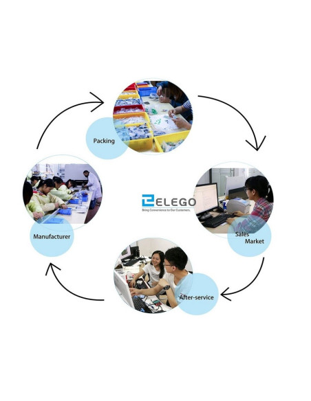 ELEGOO Basic Starter Set Compatible with Arduino IDE with Tutorial Guides in Spanish for UNO R3 Starter Kit