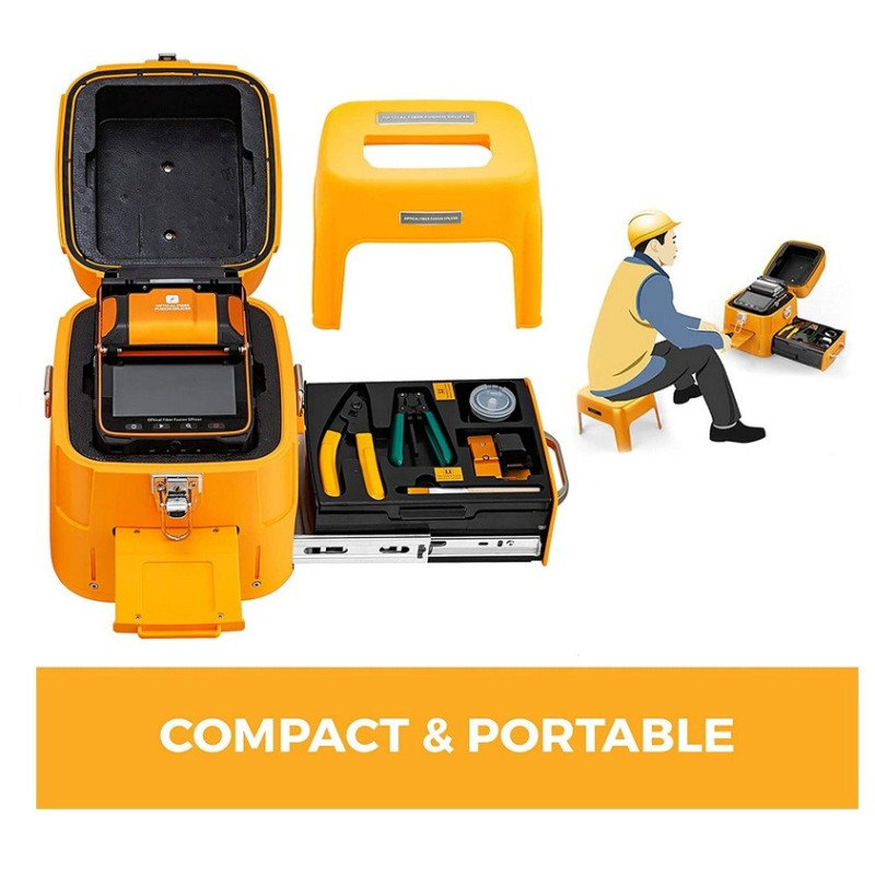 Fiber Optic Splicer, Splicing Machine, Fiber Optic Fusion Splicer for SM Ref.: AO-AI-9