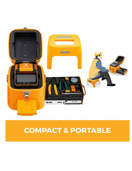 Fiber Optic Splicer, Splicing Machine, Fiber Optic Fusion Splicer for SM Ref.: AO-AI-9