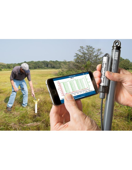 Data Logger Bluetooth de Titanio para Nivel de Agua e Temperatura, MX2001-Ti