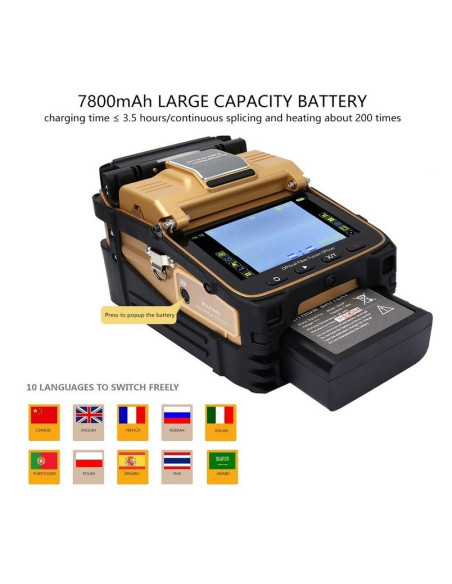 Empalmador de Fibra Óptica, Ref.: AO-AI-8