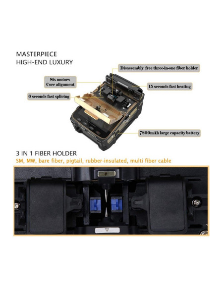 Empalmador de Fibra Óptica, Ref.: AO-AI-8