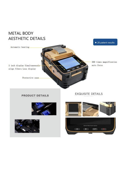 Empalmador de Fibra Óptica, Ref.: AO-AI-8