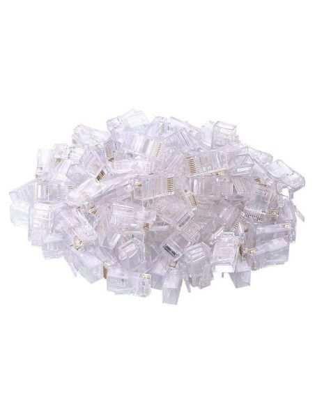 100 connectors AO-RJ-45 for Cat 5E Ethernet LAN cable