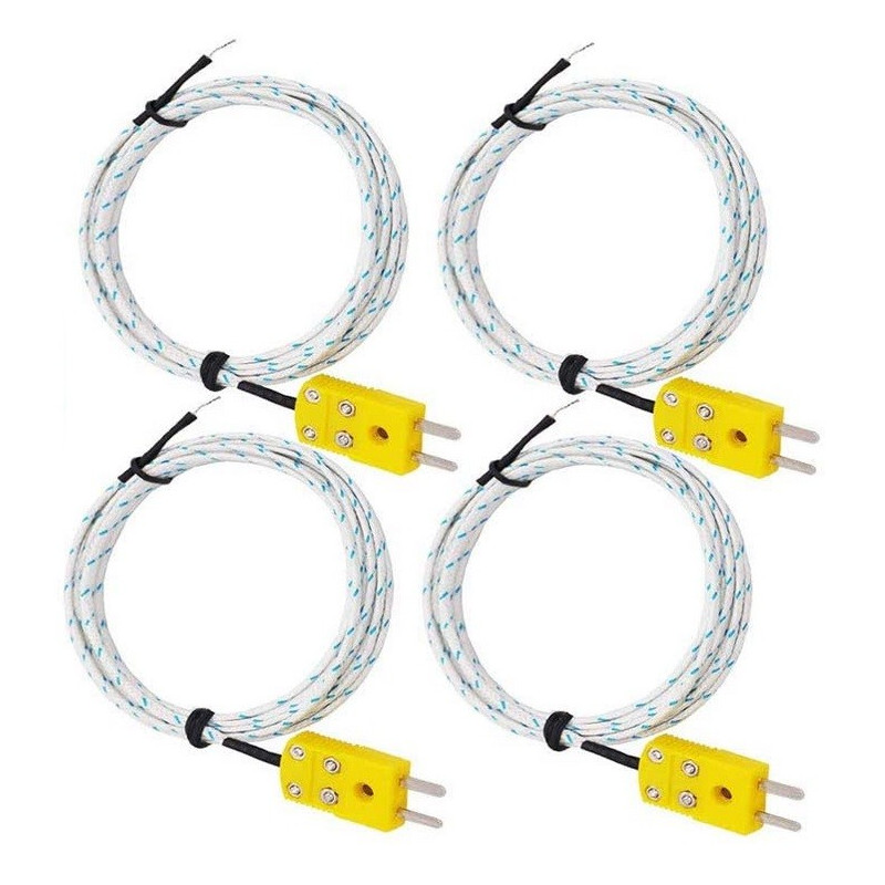 4 Termopares Tipo "K"