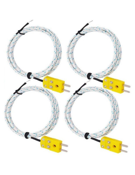 4 Thermocouples Type "K"