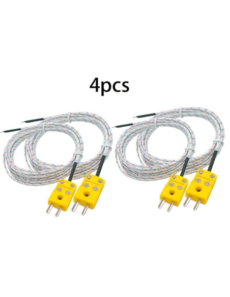 4 Thermocouples Type "K"