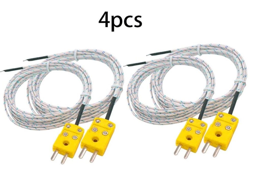 electric oven temperature probe four-wire Ktype temperature