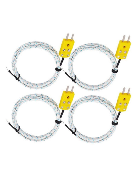4 Thermocouples Type "K"