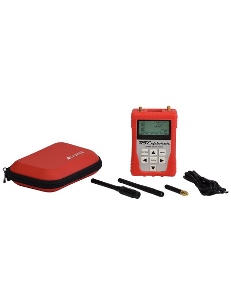 RF-Explorer 6g Combo Spectrum Analyzer RFandEMF Software para Windows y Mac, análisis de RF y Wi-Fi con estuche de transporte