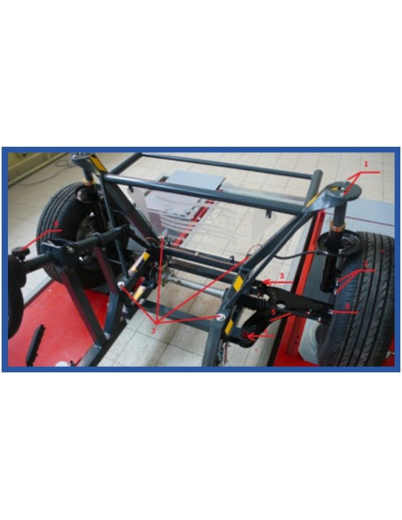 MSVAZ 1 Wheel Alignment Training Stand