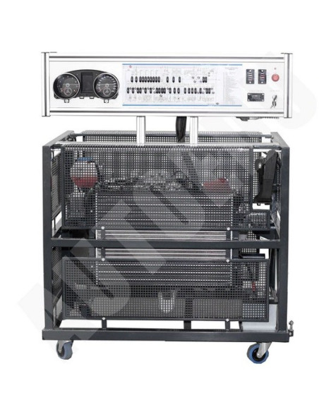 Entrenador educativo de motores de gasolina con sistema de inyección directa (TSI) EURO 5 MVTSI2 AutoEDU