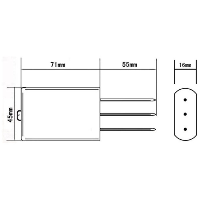 AO-520-01 Sensor de Suelo para Integrar Medición de Humedad y Temperatura