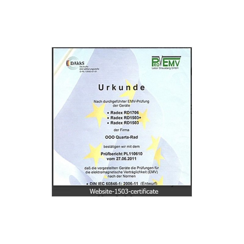 Radiation Detector (0,05 ... 999 µSv/h)