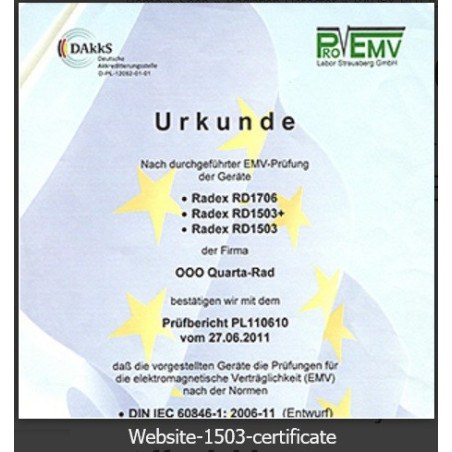 Radiation Detector (0,05 ... 999 µSv/h)