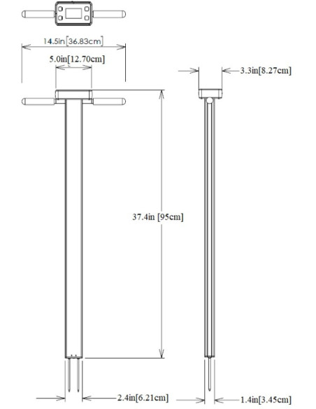 TDR-250 Economy Soil Moisture Meter