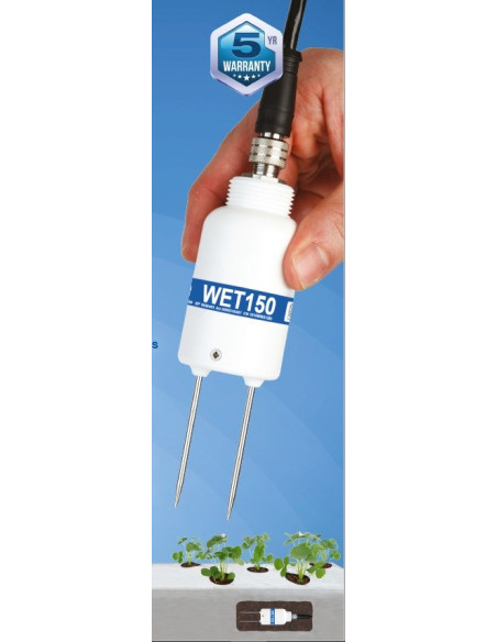 Kit WET150 Sensor para Humedad y Salinidad en suelos y sustratos