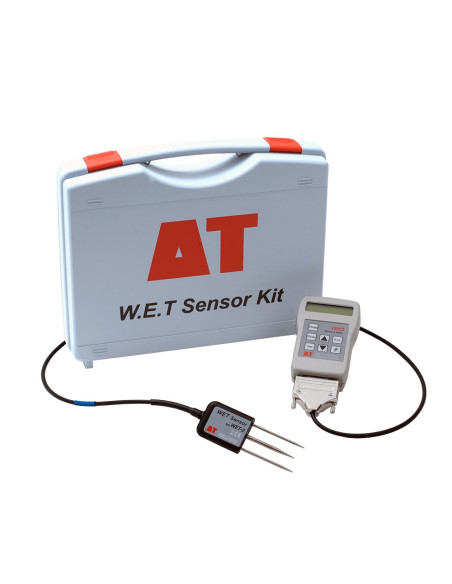 Sensor WET-2: com unidade de leitura HH2 opcional e estojo de transporte