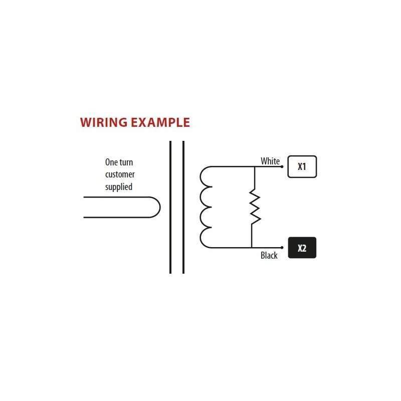 H6811, Transductor de corriente AC con salidas de 1 V ó 0,333 Vac