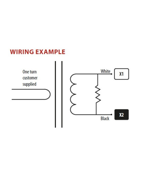 H6811, Transductor de corriente AC con salidas de 1 V ó 0,333 Vac