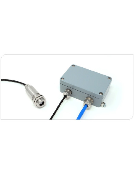 ExTempMini, Sensor de Temperatura Infrarrojo intrínsecamente seguro para Temperaturas Ambiente Altas