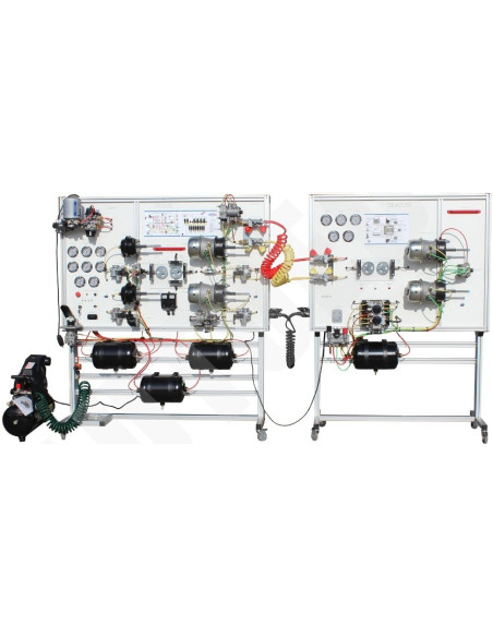 MSTAIR-ABS1 Entrenador educativo de frenos de aire para camiones con ABS