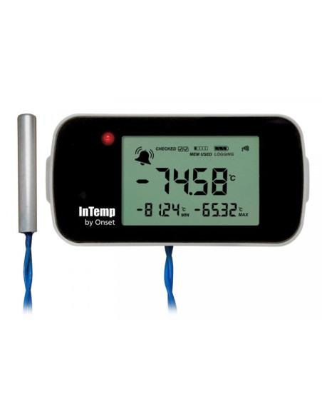 CX405 InTemp RTD Dry Ice Data Logger