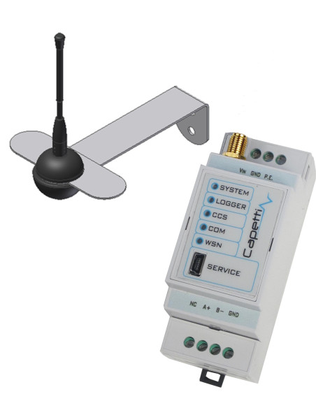 MWDG-MB Wireless Datalogger Gateway - Data gathering, storage and export Gateway