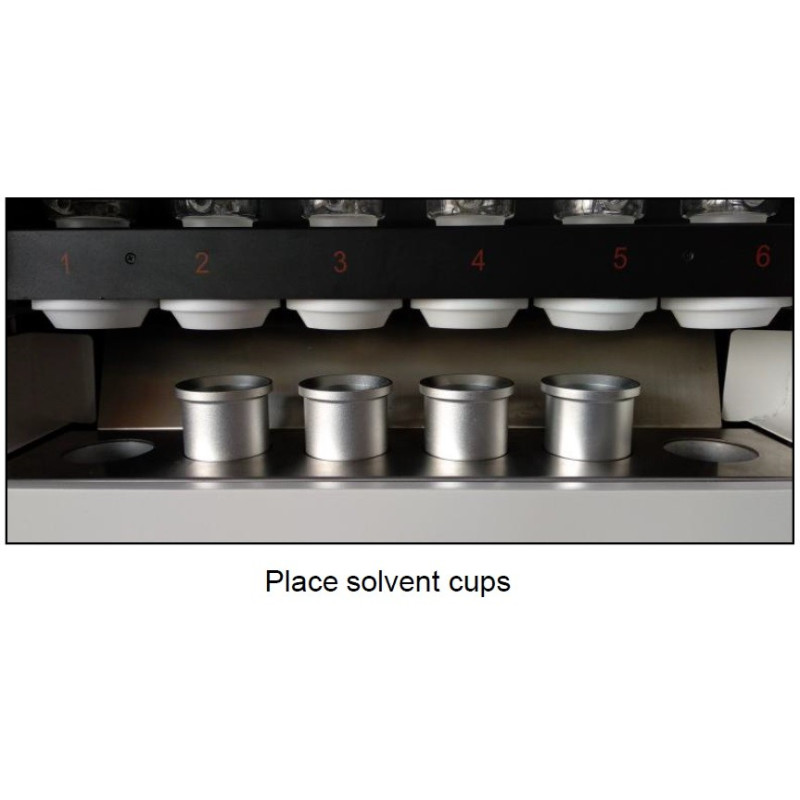 FA-6 Analizador de Grasa Automático - método de extracción Soxhelt