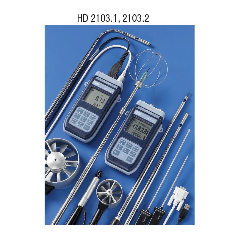 HD2103.2 – Anemometer-Thermometer Data Logger