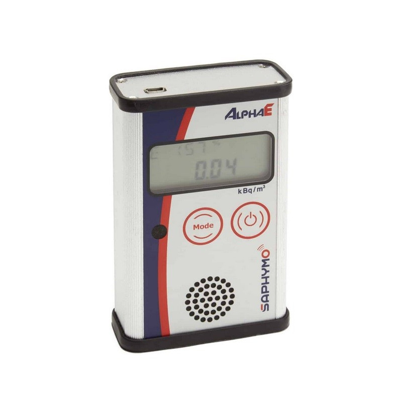 AlphaE medidor de mano para gas Radon