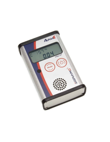 AlphaE medidor portátil de gás Radônio