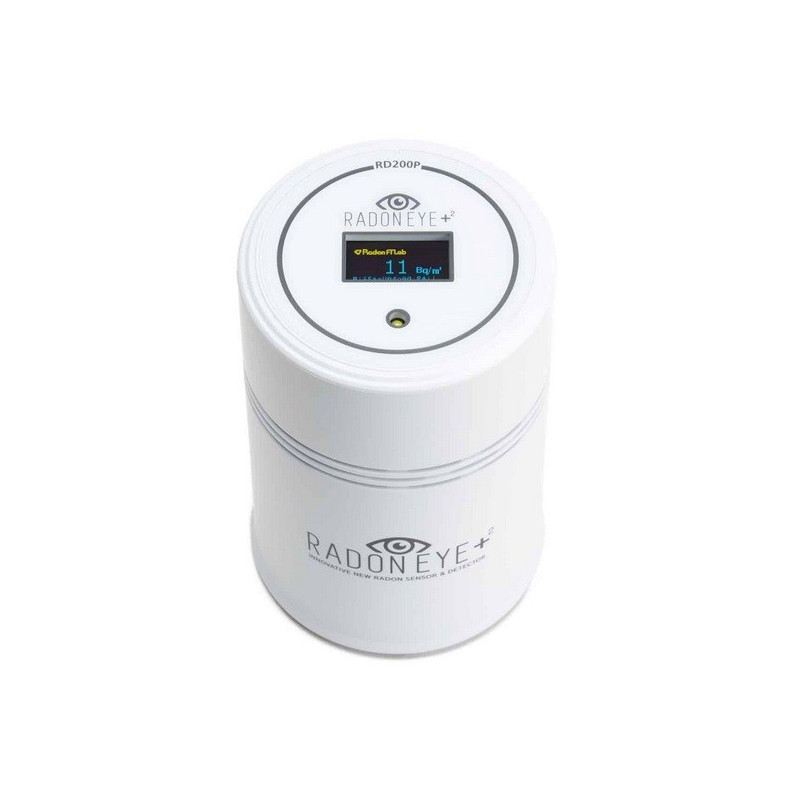 RadonEye RD200 PLUS2, instrumento para uso en casas o edificios de ocupación múltiple