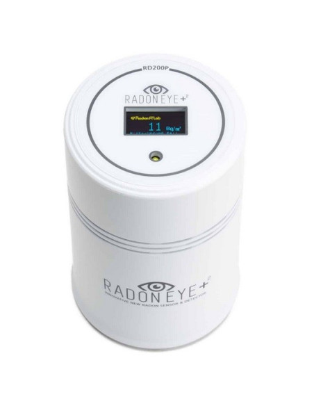 RadonEye RD200 PLUS2, instrumento para uso en casas o edificios de ocupación múltiple