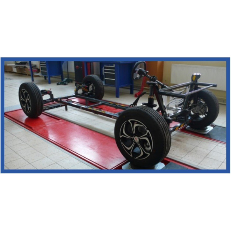 MSVAZ 1 Plataforma de Entrenamiento para Alineación de Ruedas